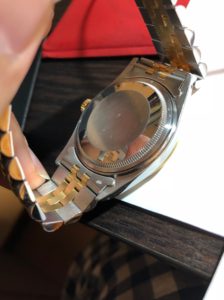 ブランド時計買取の時計査定本舗に買取依頼したロレックスのデイトジャスト